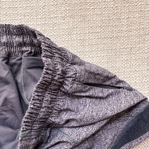 Gray Lululemon Hotty hot 2 in shorts, mid waisted - Picture 3 of 3